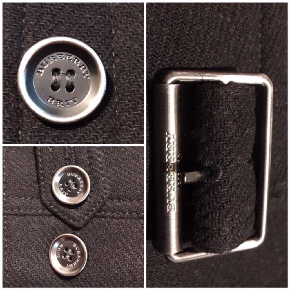 SOLD !!!! BURBERRY Wool & Cashmere Coat - Picture 7 of 8